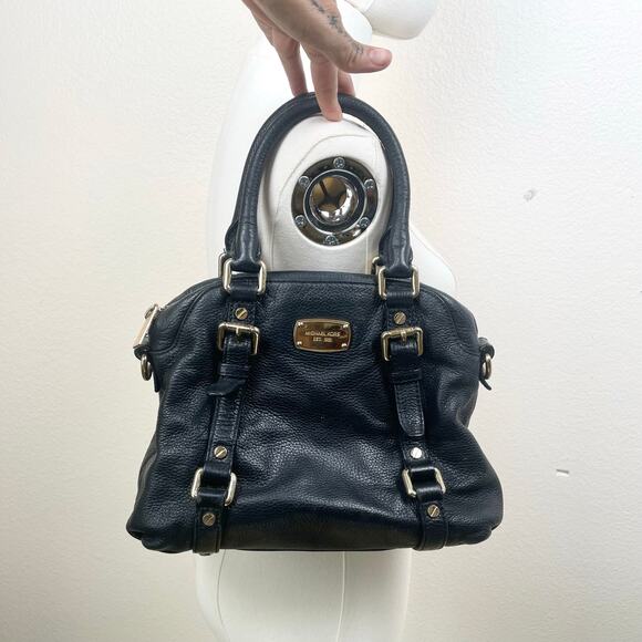 Y2K 90s Michael Kors Womens Bag Whimsigoth Satchel Slouchy Genuine Leather Boho - Picture 2 of 13